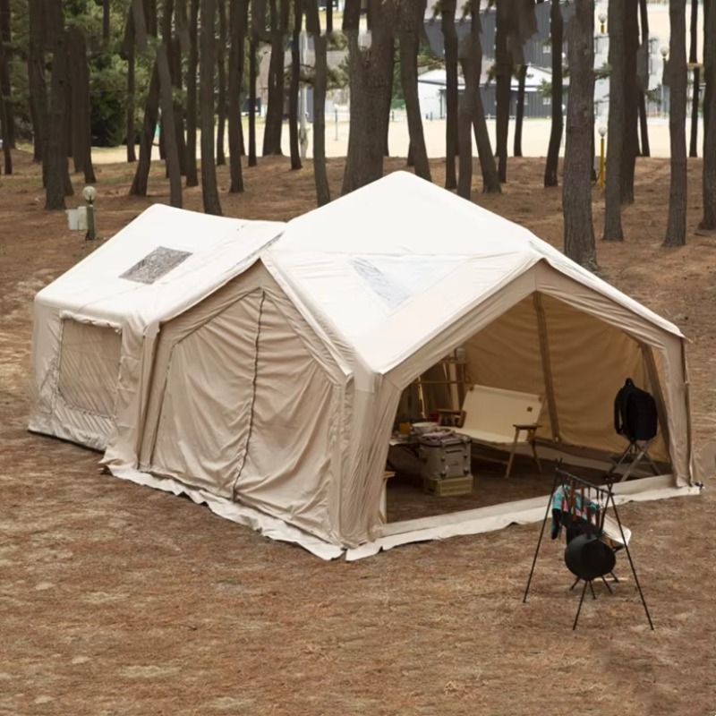 Outdoor Camping Inflatable Tent - 2025 grande luxo 5 6 7
