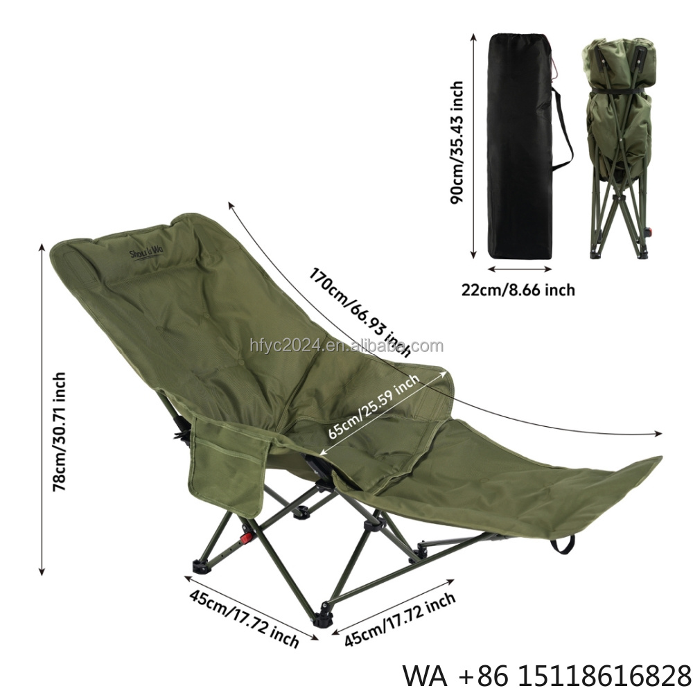 Outdoor Camping List - Nova Cadeira Portátil Dobrável Ajustável para