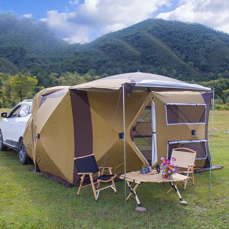Outdoor Camping Awning - Tenda de Acampamento para Carro SUV,