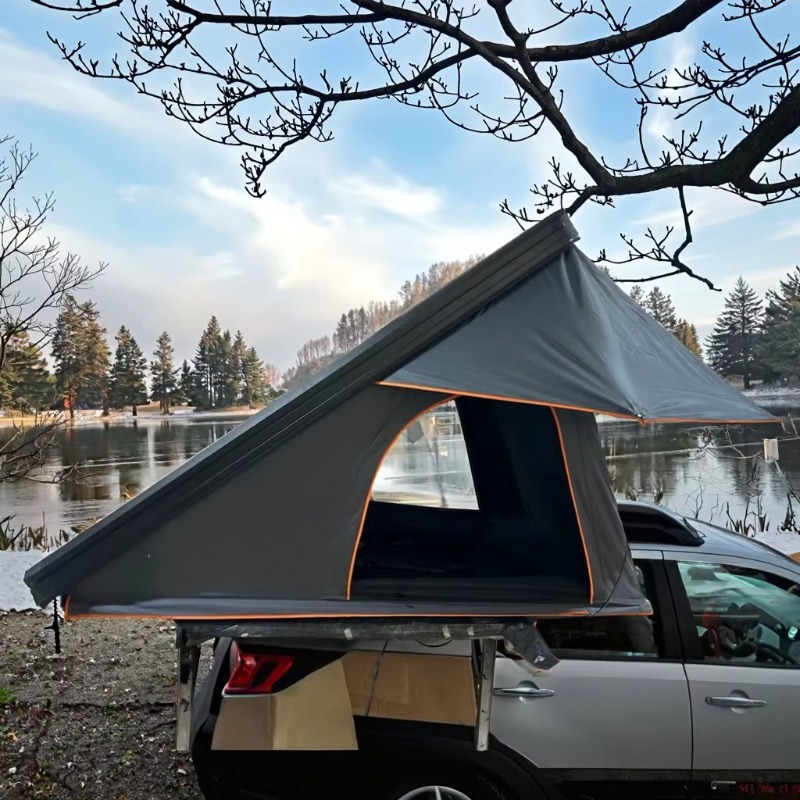 Outdoor Camping Car Tent - Barraca de telhado de alumínio com