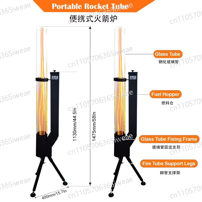 Outdoor Camping Stove Wood - Fogão a pellets para acampamento ao