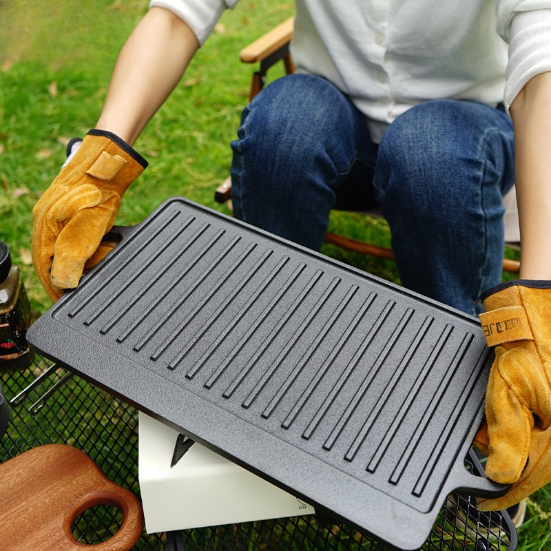 Outdoor Camping Furniture - Placa de churrasco de acampamento ao