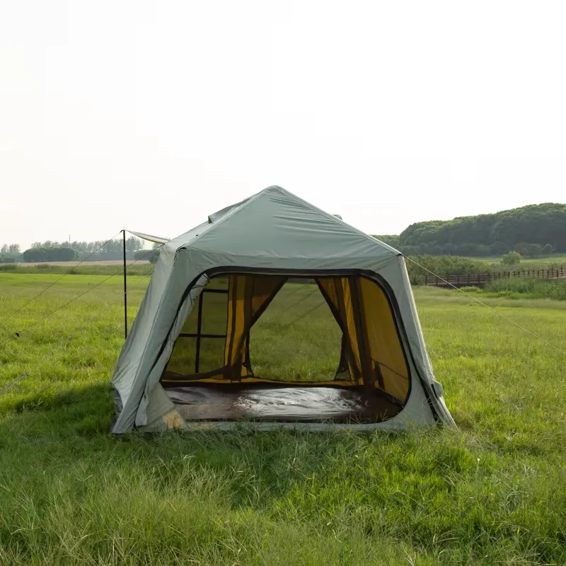 Outdoor Camping Inflatable Tent - Tenda Inflável Portátil de Tecido Oxford