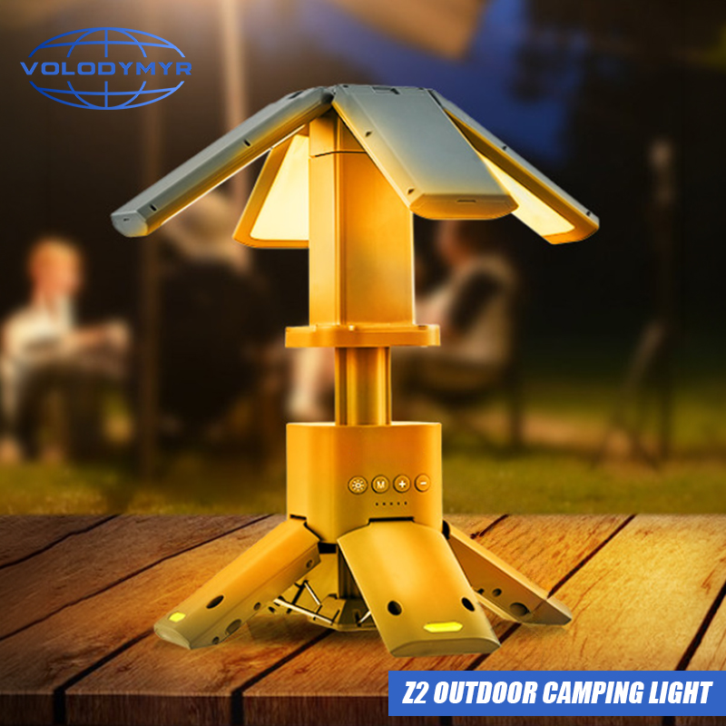 Outdoor Camping Car Tent - Lanterna de Camping LED VOLODYMYR de