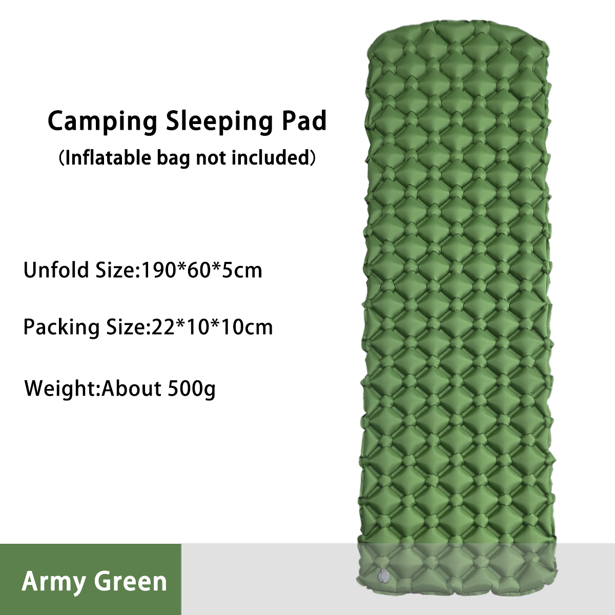 Outdoor Camping House - Colchão Inflável para Camping em Tenda,