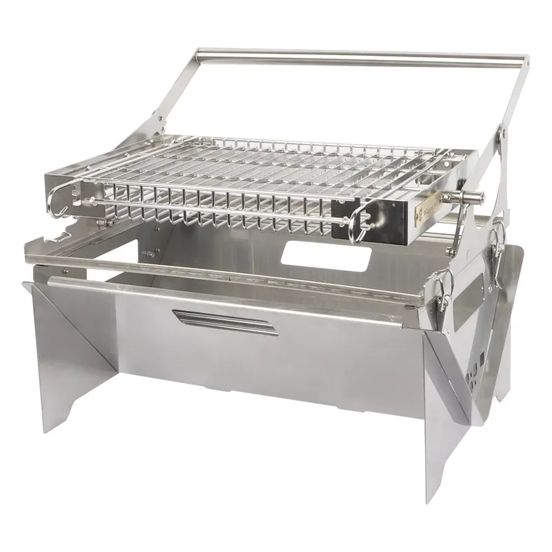 Churrasqueira Portátil Dobráve - Outdoor Camping Stove Wood avaliação e preço
