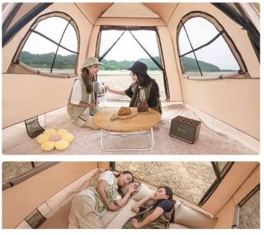 Tenda de Teto Inflável Portáti - Outdoor Camping Inflatable Tent avaliação e preço