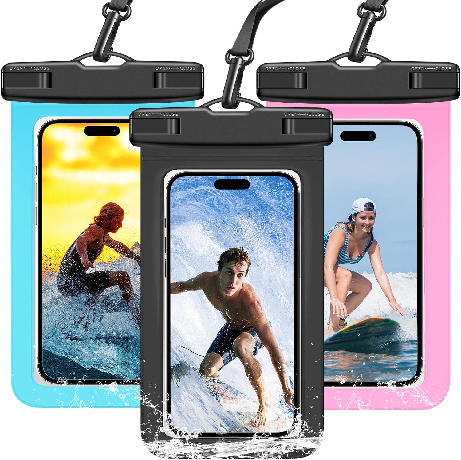Pacote com 3 bolsas impermeáve - Outdoor Camping Bag avaliação e preço