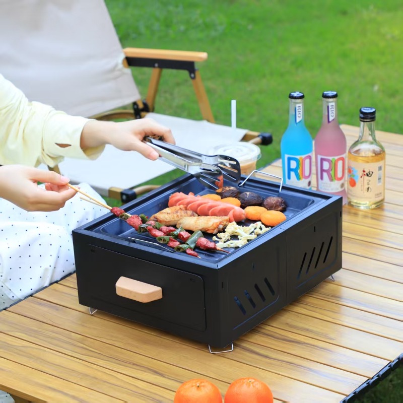 Churrasqueira portátil a carvã - Outdoor Camping Furniture avaliação e preço