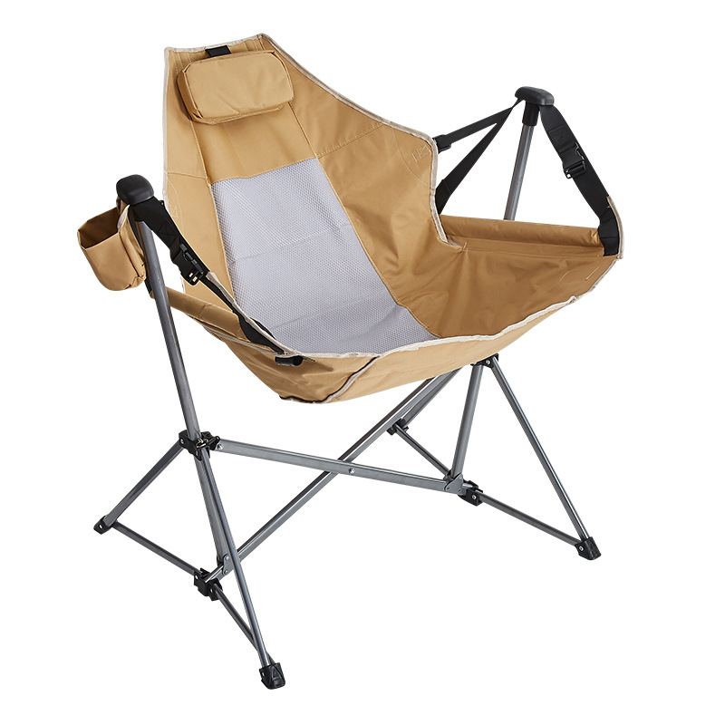 Cadeira de Balanço Leve e Port - Outdoor Camping Rocking Chair avaliação e preço