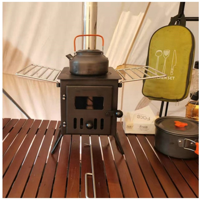 Fogão a lenha para acampamento - Outdoor Camping Stove Wood avaliação e preço