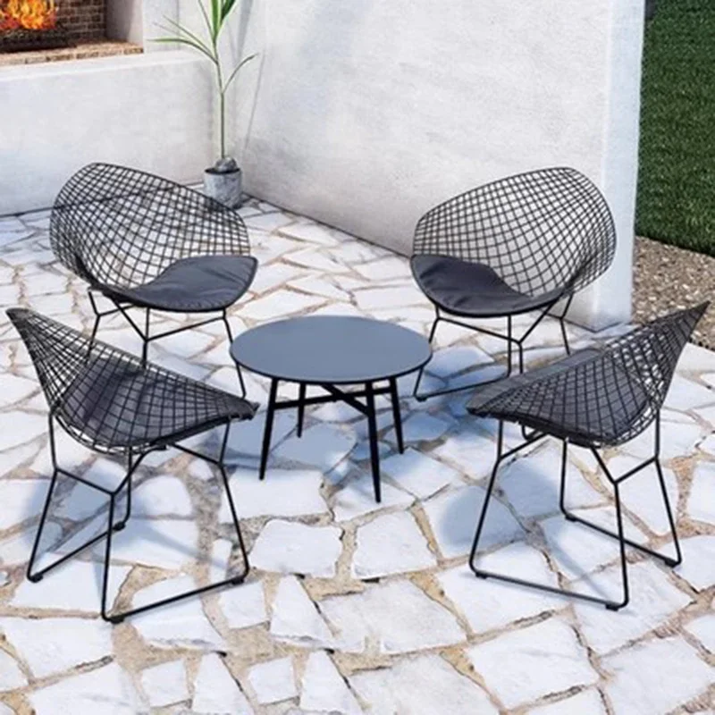 Conjunto de Móveis de Metal pa - Outdoor Camping Rocking Chair avaliação e preço