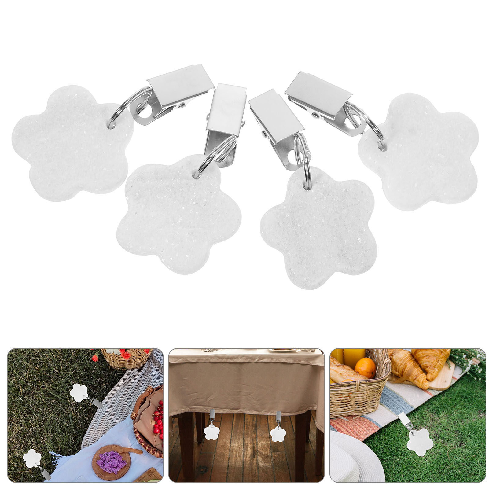 4 prendedores para toalhas de  - Outdoor Camping Folding Table avaliação e preço