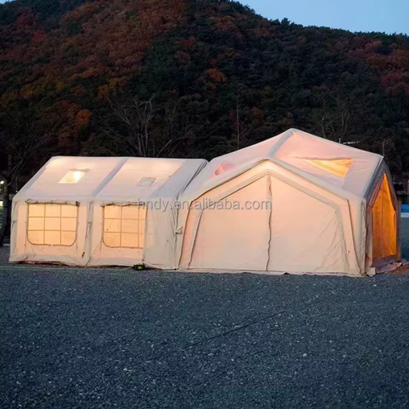 2026 grande barraca inflável d - Outdoor Camping Inflatable Tent avaliação e preço