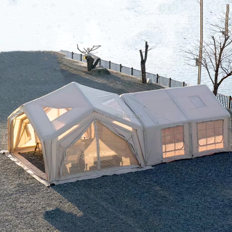 2026 grande barraca inflável d - Outdoor Camping Inflatable Tent avaliação e preço