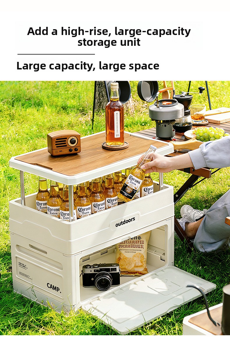 Caixa de Armazenamento Dobráve - Outdoor Camping Folding Table avaliação e preço