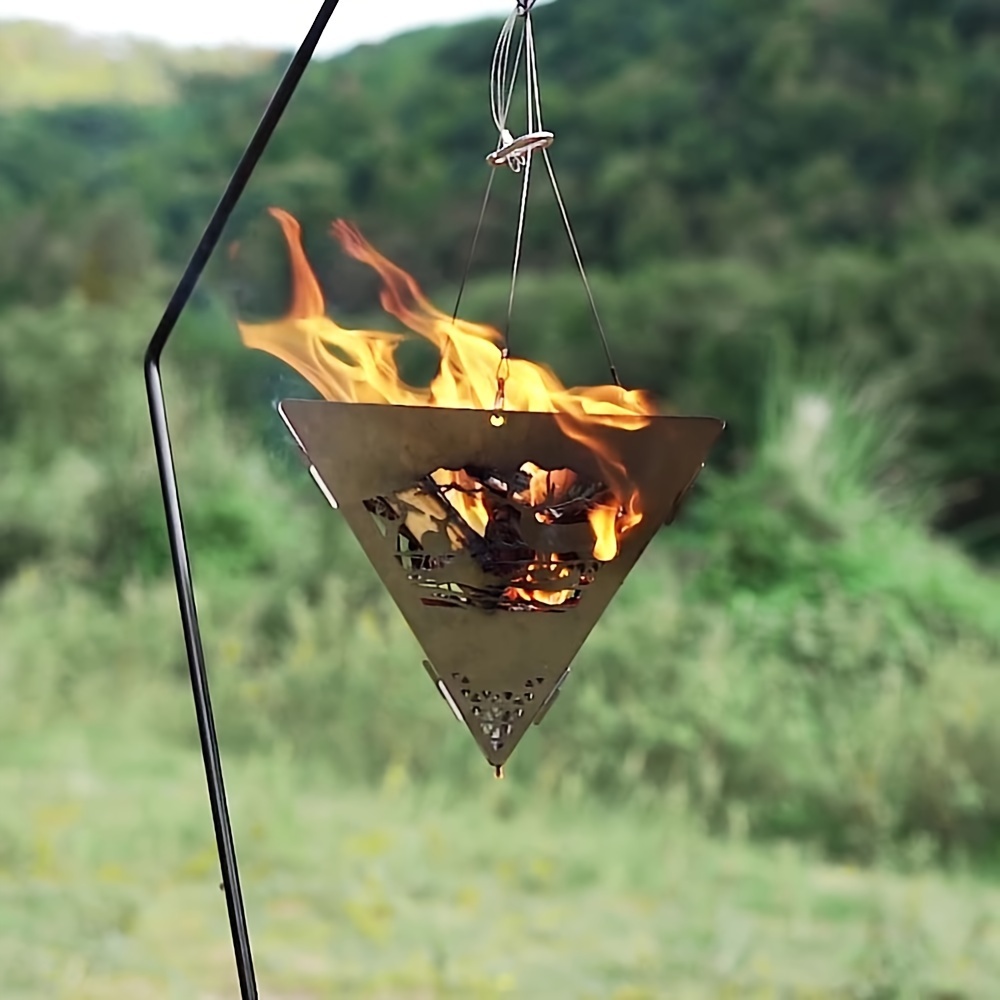 Cabide de churrasqueira para a - Outdoor Camping Stove Wood avaliação e preço