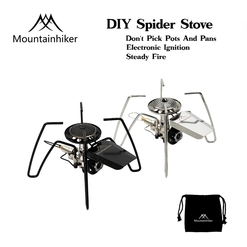 Mountainhiker fogão aranha ao  - Outdoor Camping Wood Stove avaliação e preço