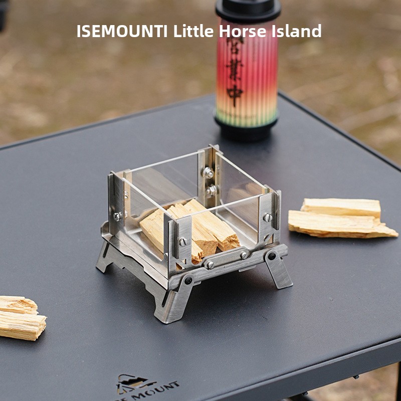 Mini Grelhador de Mesa para Ex - Outdoor Camping Stove Wood avaliação e preço