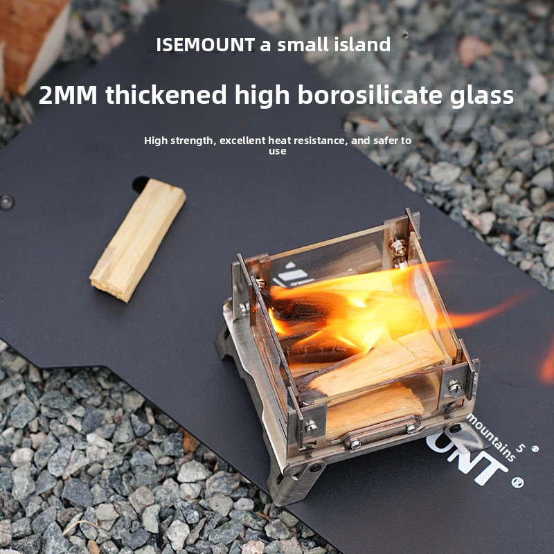 Mini Grelhador de Mesa para Ex - Outdoor Camping Stove Wood avaliação e preço