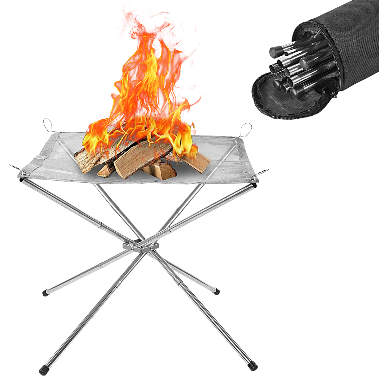 Fogueira Portátil para Exterio - Outdoor Camping Stove Wood avaliação e preço