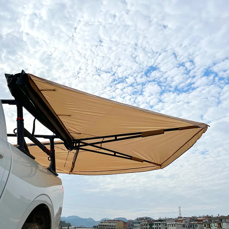 Toldo lateral dobrável de alta - Outdoor Camping Awning avaliação e preço