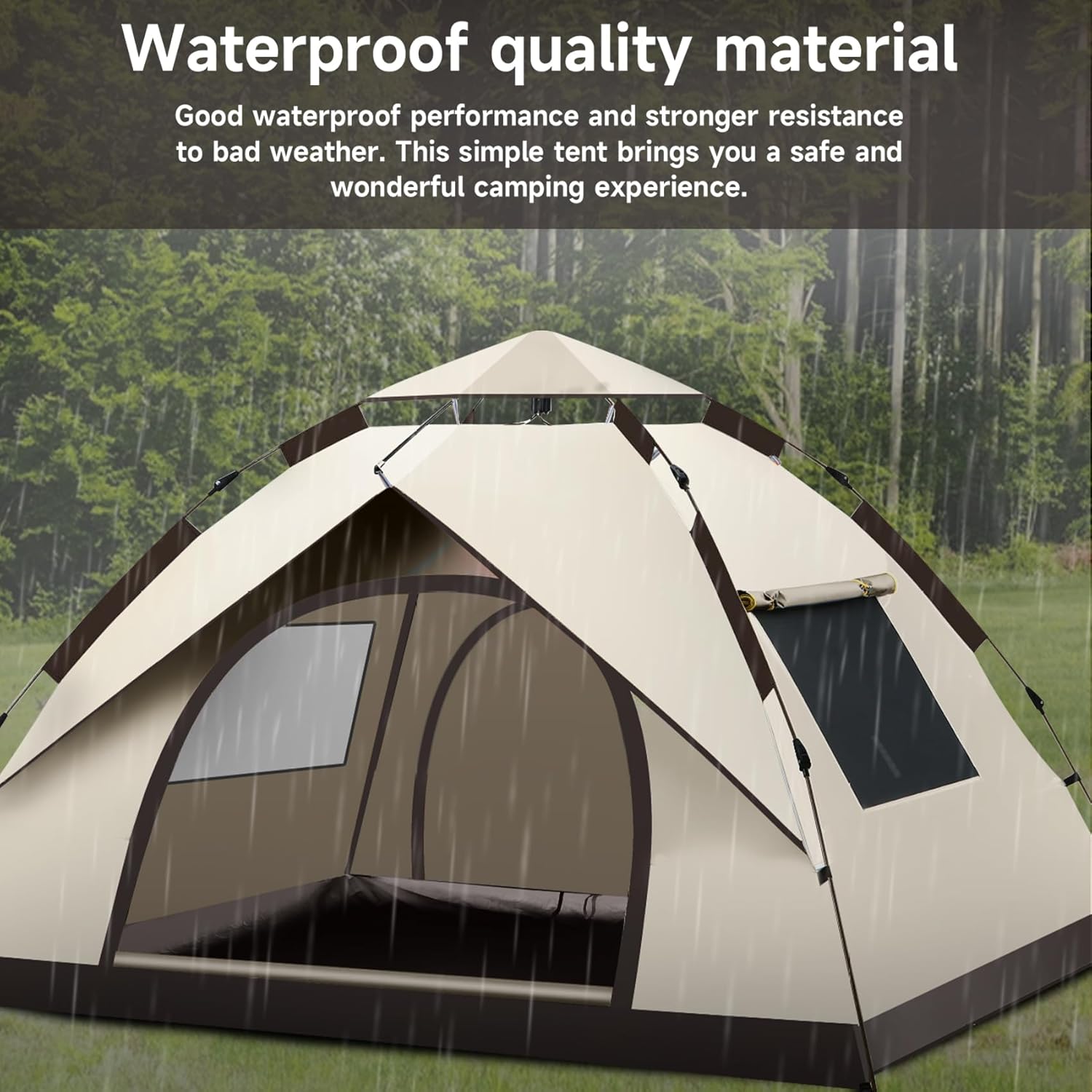 Barraca de Camping Impermeável - Outdoor Camping Automatic Quick Opening Tent avaliação e preço