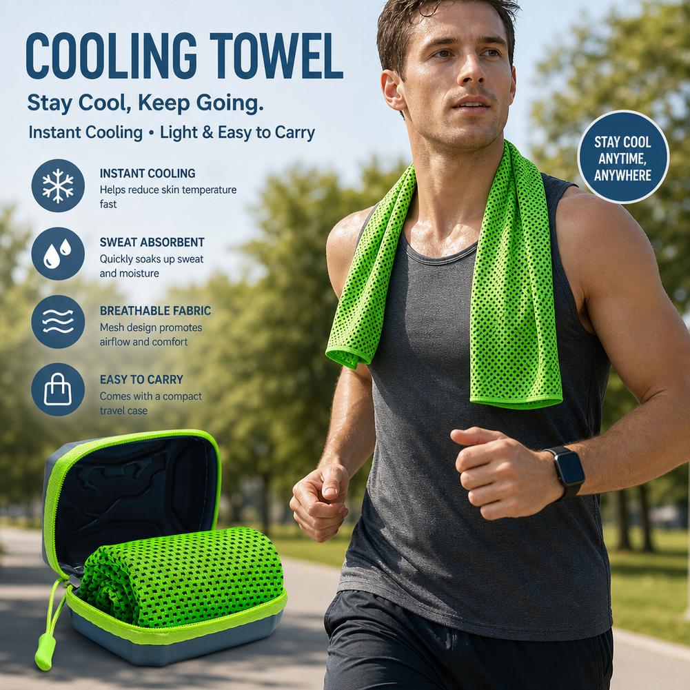 Toalha esportiva de resfriamen - Camp Towel Microfiber avaliação e preço