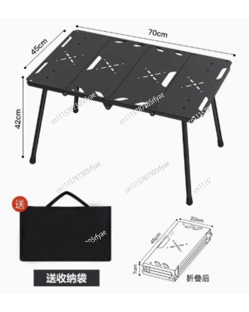 Mesa Tática Militar Dobrável I - Outdoor Camping Folding Table avaliação e preço
