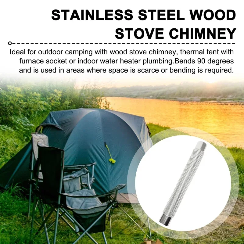 Dutos de Ventilação Ajustáveis - Outdoor Camping Stove Wood avaliação e preço