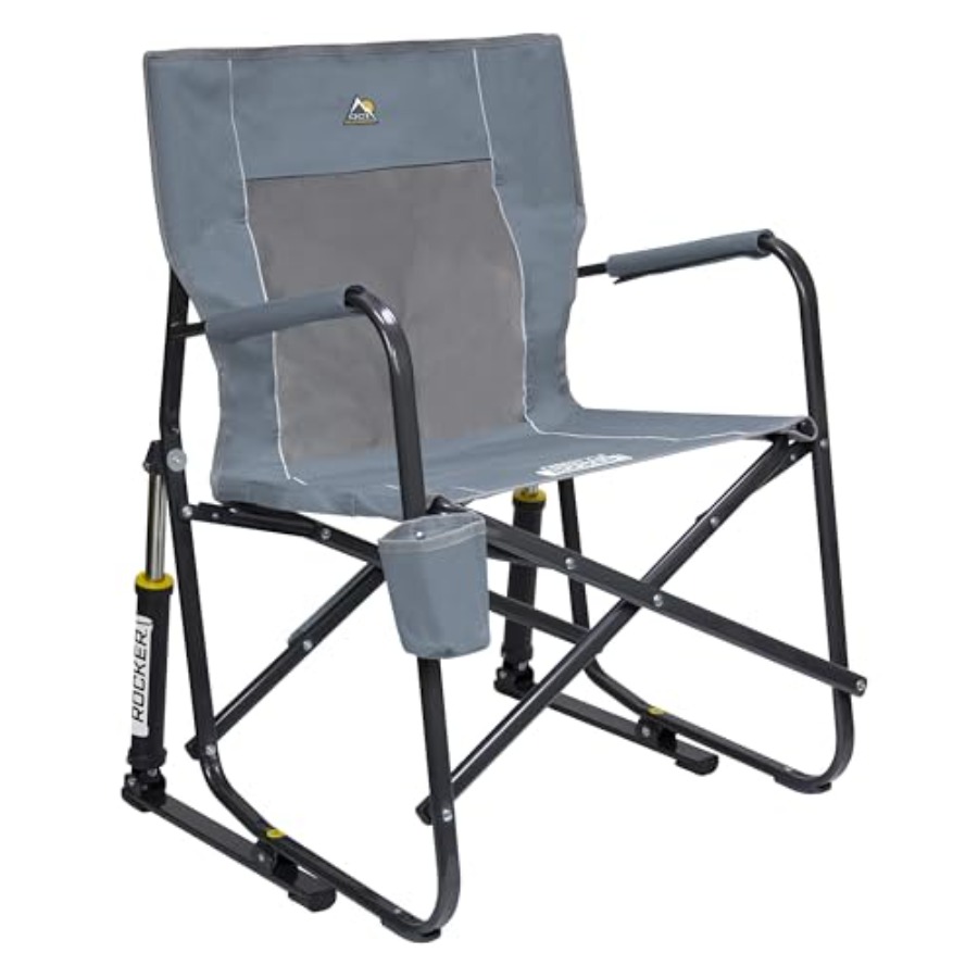 Cadeira de Balanço Freestyle p - Outdoor Camping Rocking Chair avaliação e preço