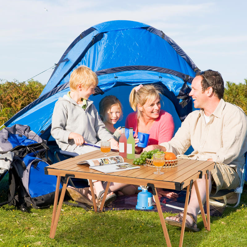 Mesa de Piquenique Dobrável In - Outdoor Camping Folding Table avaliação e preço